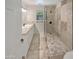Updated bathroom with a walk-in shower and modern vanity at 4801 E Nisbet Rd, Scottsdale, AZ 85254
