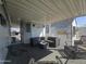 Covered patio with seating area, perfect for outdoor relaxation at 8700 E University Dr # 339, Mesa, AZ 85207