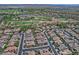 Community overview, showcasing homes and golf course at 13055 W Eagle Talon Trl, Peoria, AZ 85383