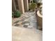 Attractive entryway with tile flooring and landscaping at 9510 W Menadota Dr, Peoria, AZ 85382