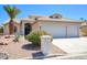 Two-story home with double garage and landscaped front yard at 3981 N 155Th Ave, Goodyear, AZ 85395