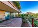 Spacious patio with mountain views and modern design at 7117 E Rancho Vista Dr # 4006, Scottsdale, AZ 85251