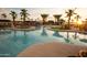 Resort-style pool with lounge chairs at 20306 W Turney Ave, Buckeye, AZ 85396