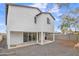 Home features a large backyard with covered patio at 13036 N 20Th St, Phoenix, AZ 85022