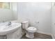 Clean and simple bathroom with white fixtures at 824 E Agua Fria Ln, Avondale, AZ 85323