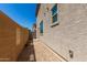 Private side yard with gravel and block wall at 847 E Agua Fria Ln, Avondale, AZ 85323
