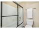 Clean bathroom with shower/tub combo and toilet at 17797 W Carmen Dr, Surprise, AZ 85388