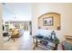 Open entryway with a view into the living room and dining area at 3285 N 159Th Ave, Goodyear, AZ 85395
