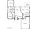 One-story floor plan, 2 bedroom, 2 bath, with a 2-car garage at 15576 W Coral Pointe Dr, Surprise, AZ 85374