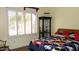Mickey Mouse themed bedroom with a double bed at 15576 W Coral Pointe Dr, Surprise, AZ 85374
