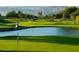 Peaceful golf course with a water feature at 19434 N 130Th Ave, Sun City West, AZ 85375
