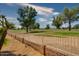 View of a lush golf course from the backyard at 19434 N 130Th Ave, Sun City West, AZ 85375