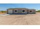 Front view of single story house at 14659 N Riverview Ct, Florence, AZ 85132