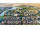 Wide aerial view of community and surrounding area at 17540 W Glenhaven Dr, Goodyear, AZ 85338