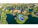 Resort-style community with pool, clubhouse, and tennis courts at 17540 W Glenhaven Dr, Goodyear, AZ 85338