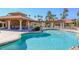 Inviting community pool with a relaxing gazebo and patio area at 514 S Marina Dr, Gilbert, AZ 85233