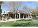 Community center with a large lawn and covered patio area at 514 S Marina Dr, Gilbert, AZ 85233