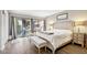Spacious main bedroom with water views and ample natural light at 514 S Marina Dr, Gilbert, AZ 85233