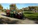 Holiday train ride through community at 514 S Marina Dr, Gilbert, AZ 85233