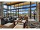 Relaxing community lobby with comfortable seating and mountain views at 26562 W Vista North Dr, Buckeye, AZ 85396