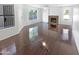 Living room with hardwood floors and fireplace at 2040 S Longmore -- # 80, Mesa, AZ 85202