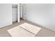 Spacious bedroom with neutral carpeting and a large closet at 2040 S Longmore -- # 80, Mesa, AZ 85202