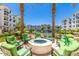 Community fire pit with comfortable seating at 2511 W Queen Creek Rd # 425, Chandler, AZ 85248