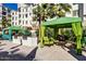 Outdoor grilling area with shaded seating at 2511 W Queen Creek Rd # 425, Chandler, AZ 85248