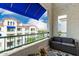 Private balcony with seating and a view of the community at 2511 W Queen Creek Rd # 425, Chandler, AZ 85248
