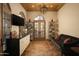 Bright and airy office with hardwood floors and French doors at 10947 E Wingspan Way, Scottsdale, AZ 85255