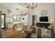Charming kitchen with island, custom cabinetry, and range at 10947 E Wingspan Way, Scottsdale, AZ 85255