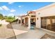 Large backyard with a patio, offering ample space for outdoor enjoyment at 8638 E Paraiso Dr, Scottsdale, AZ 85255