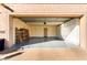 Spacious two-car garage with extra storage space at 8638 E Paraiso Dr, Scottsdale, AZ 85255