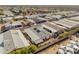 Aerial view showing house and solar panels at 11596 W Sierra Dawn Blvd # 377, Surprise, AZ 85378