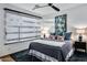 Comfortable bedroom with stylish decor and plenty of natural light at 39115 N 99Th Pl, Scottsdale, AZ 85262