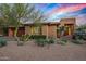 Single story home with desert landscaping and sunset views at 39115 N 99Th Pl, Scottsdale, AZ 85262