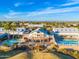 Aerial view of community pool and clubhouse at 18112 W Spencer Dr, Surprise, AZ 85374