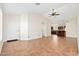 Open living area with tile floors and high ceilings at 18112 W Spencer Dr, Surprise, AZ 85374