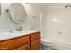 Bathroom with vanity, toilet, and bathtub at 475 Leisure World --, Mesa, AZ 85206