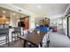 Bright dining area with seating for six at 21320 N 56Th St # 2145, Phoenix, AZ 85054