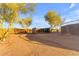 Long private driveway leading to a gated property at 29315 N 140Th St, Scottsdale, AZ 85262