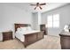Comfortable bedroom with ceiling fan and ample closet space at 4216 N 27Th St # 106, Phoenix, AZ 85016
