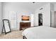 Spacious bedroom with private access to a bathroom and walk-in closet at 4216 N 27Th St # 106, Phoenix, AZ 85016