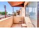 Private balcony with seating for relaxing outdoors at 4216 N 27Th St # 106, Phoenix, AZ 85016
