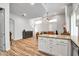 Modern kitchen with white cabinets and granite countertops at 4216 N 27Th St # 106, Phoenix, AZ 85016