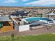 Community pool, playground, and clubhouse with surrounding homes at 3530 E Alexander Dr, San Tan Valley, AZ 85143