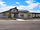 Community clubhouse with modern design and landscaping at 3530 E Alexander Dr, San Tan Valley, AZ 85143