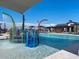 Interactive splash pad with water features for  at 3530 E Alexander Dr, San Tan Valley, AZ 85143