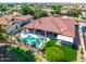 Luxury home with pool, expansive backyard, and covered patio at 14147 W Greentree S Dr, Litchfield Park, AZ 85340