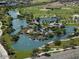Community park with lakes, playground, and open space at 41253 N Whistling Strait Ct, Anthem, AZ 85086